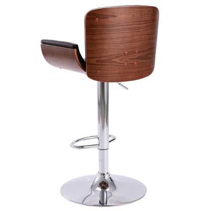 Tabouret de bar Noir Similicuir