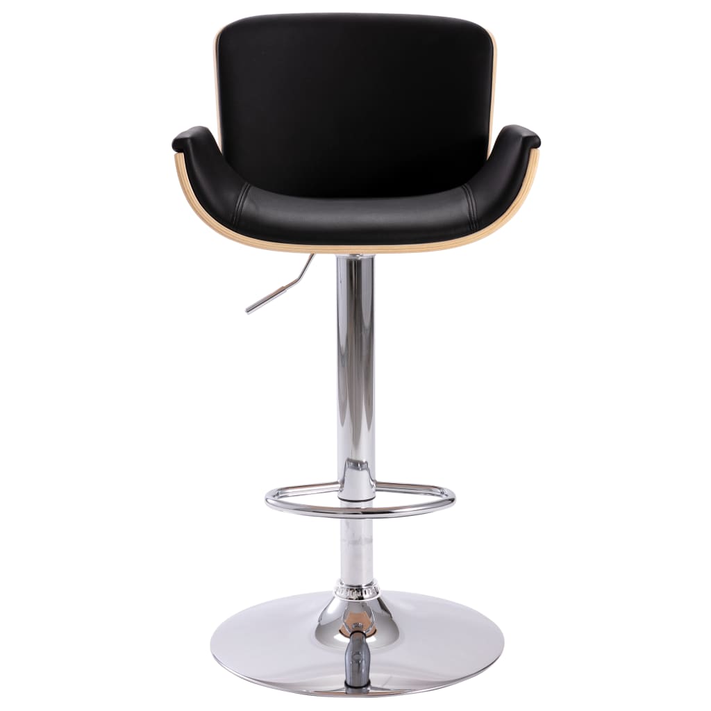 Tabouret de bar Noir Similicuir