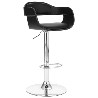 Tabouret de bar Noir Similicuir