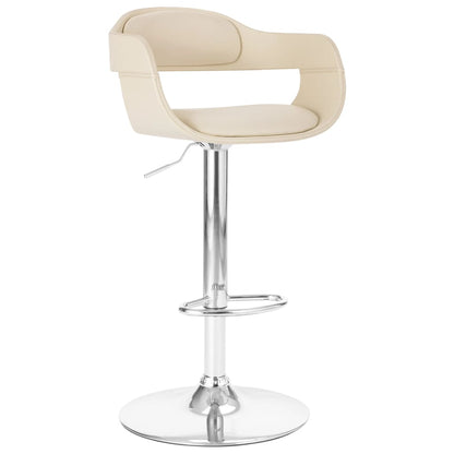 Tabouret de bar Blanc Similicuir