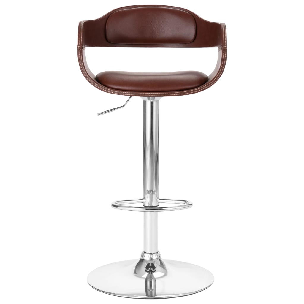 Tabouret de bar Marron Similicuir