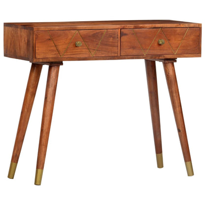 Table console 90x35x76 cm Bois d'acacia massif