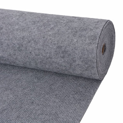 Tapis strié pour exposition 1,2x20 m Gris