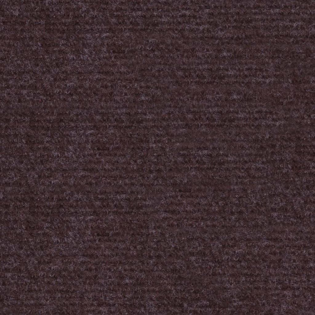 Tapis strié pour exposition 1,2x20 m Marron