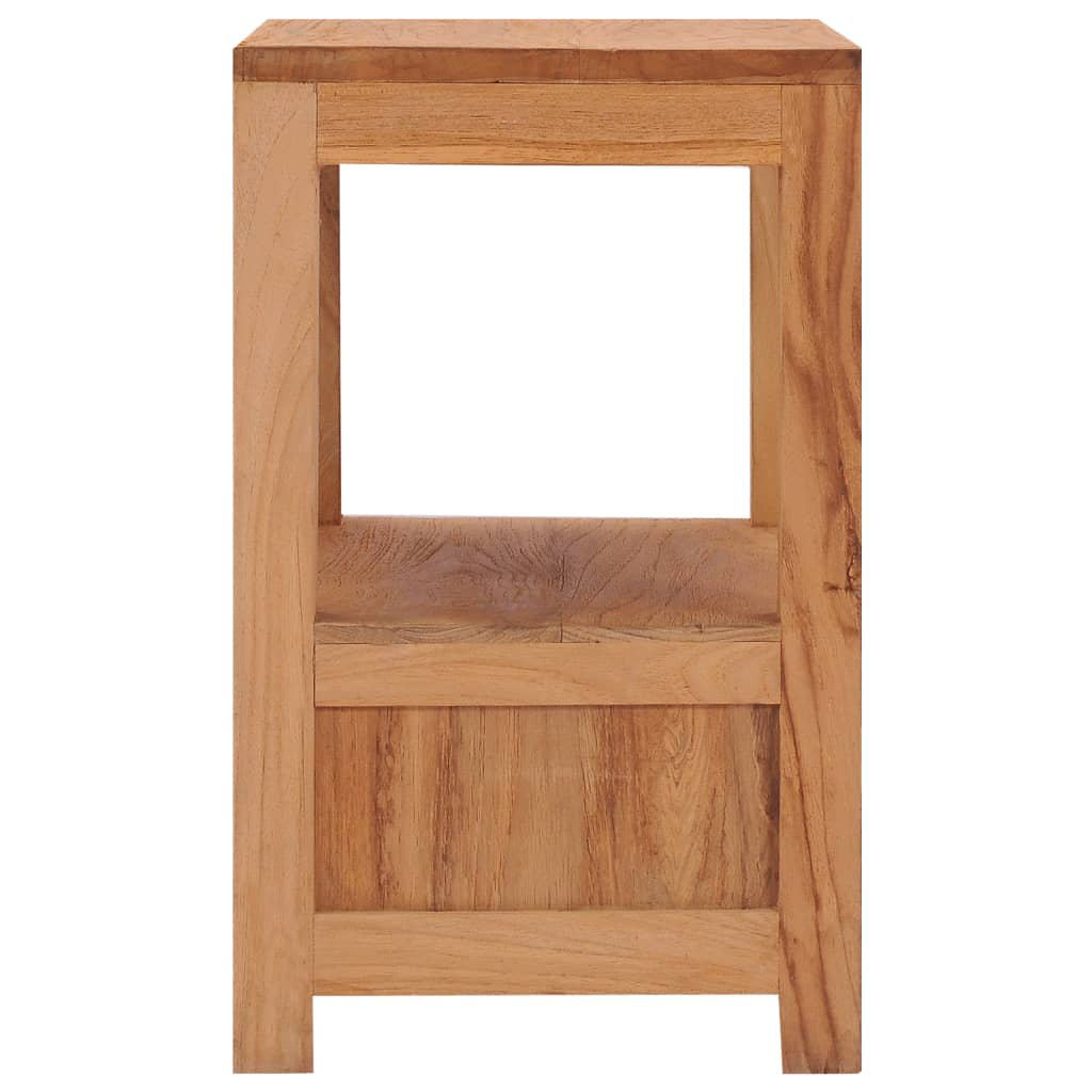 Table de chevet 40x30x50 cm bois de teck massif