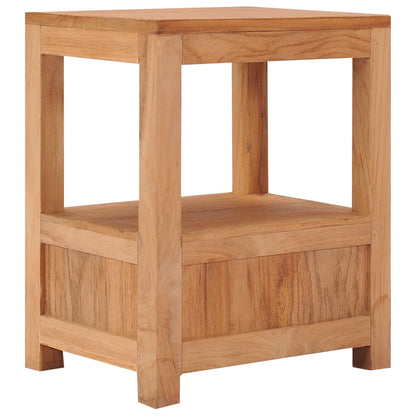 Table de chevet 40x30x50 cm bois de teck massif