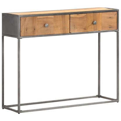 Table console 90x30x75 cm Bois de récupération massif