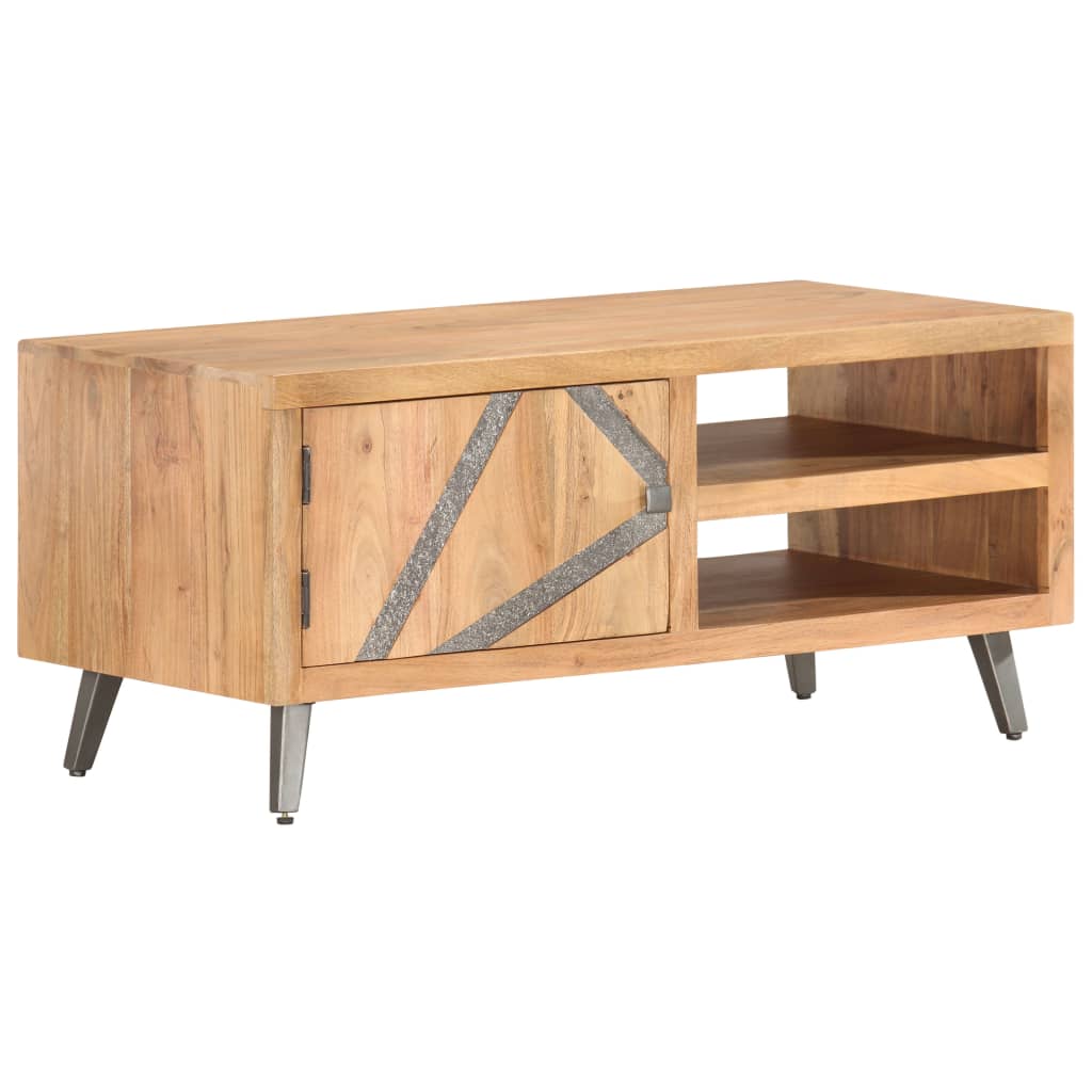 Table basse 90x45x40 cm Bois d'acacia massif