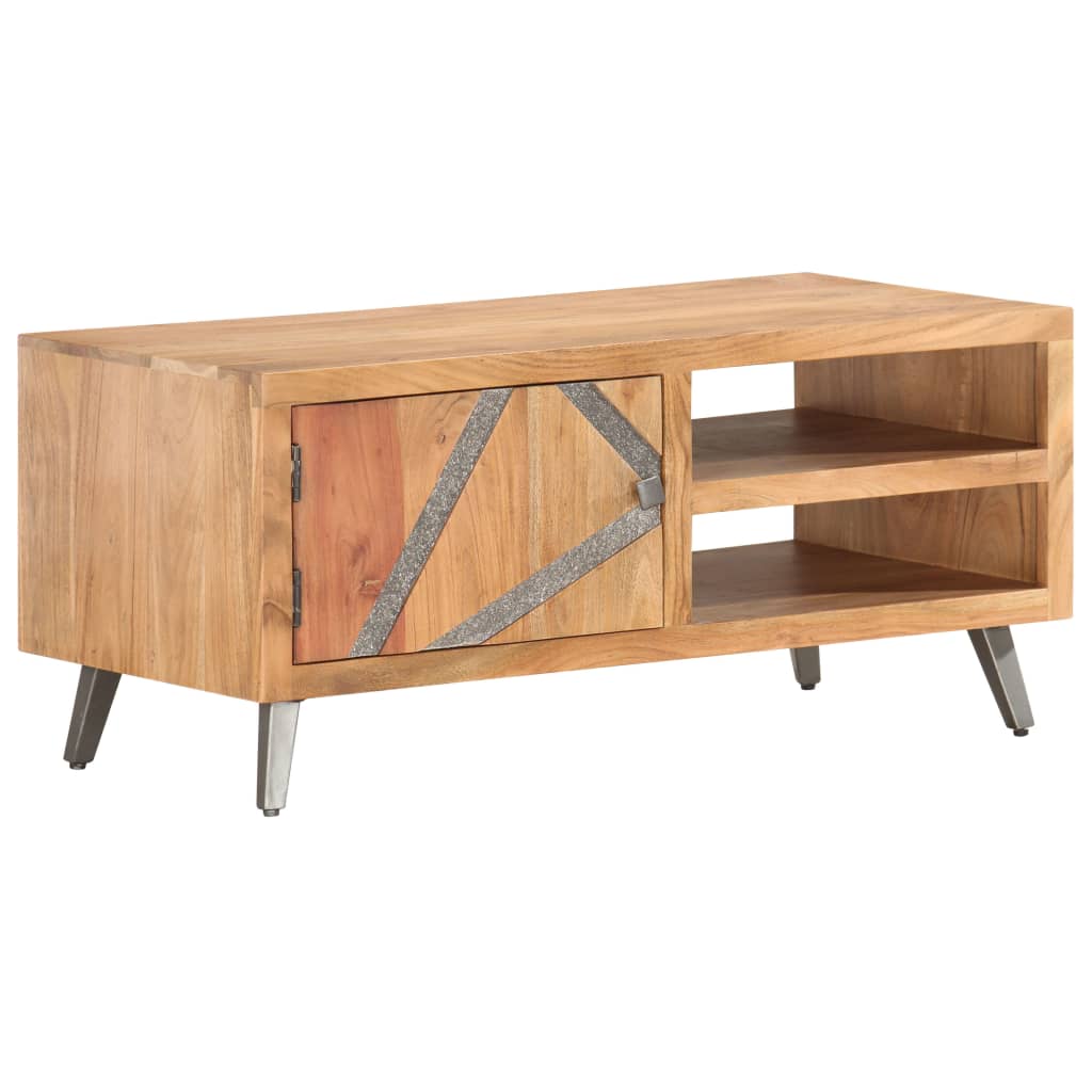 Table basse 90x45x40 cm Bois d'acacia massif