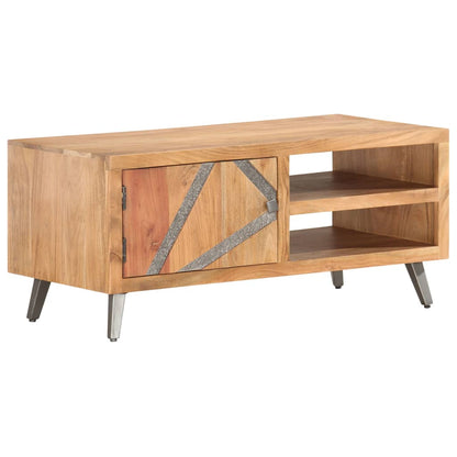 Table basse 90x45x40 cm Bois d'acacia massif