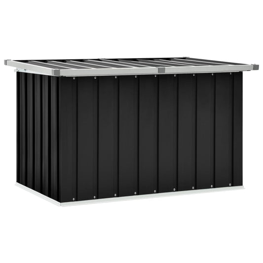 Boîte de rangement de jardin Anthracite 109x67x65 cm