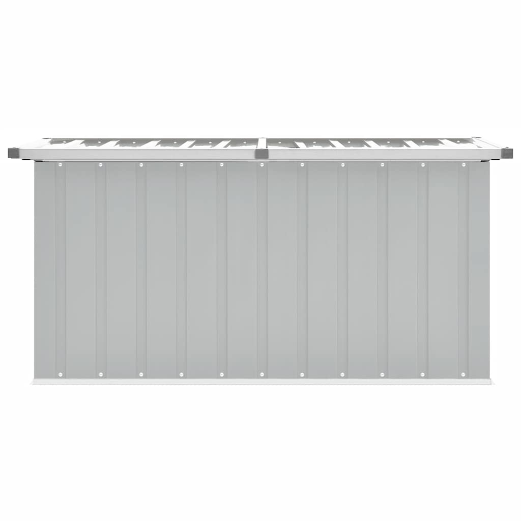 Boîte de rangement de jardin Gris 129x67x65 cm