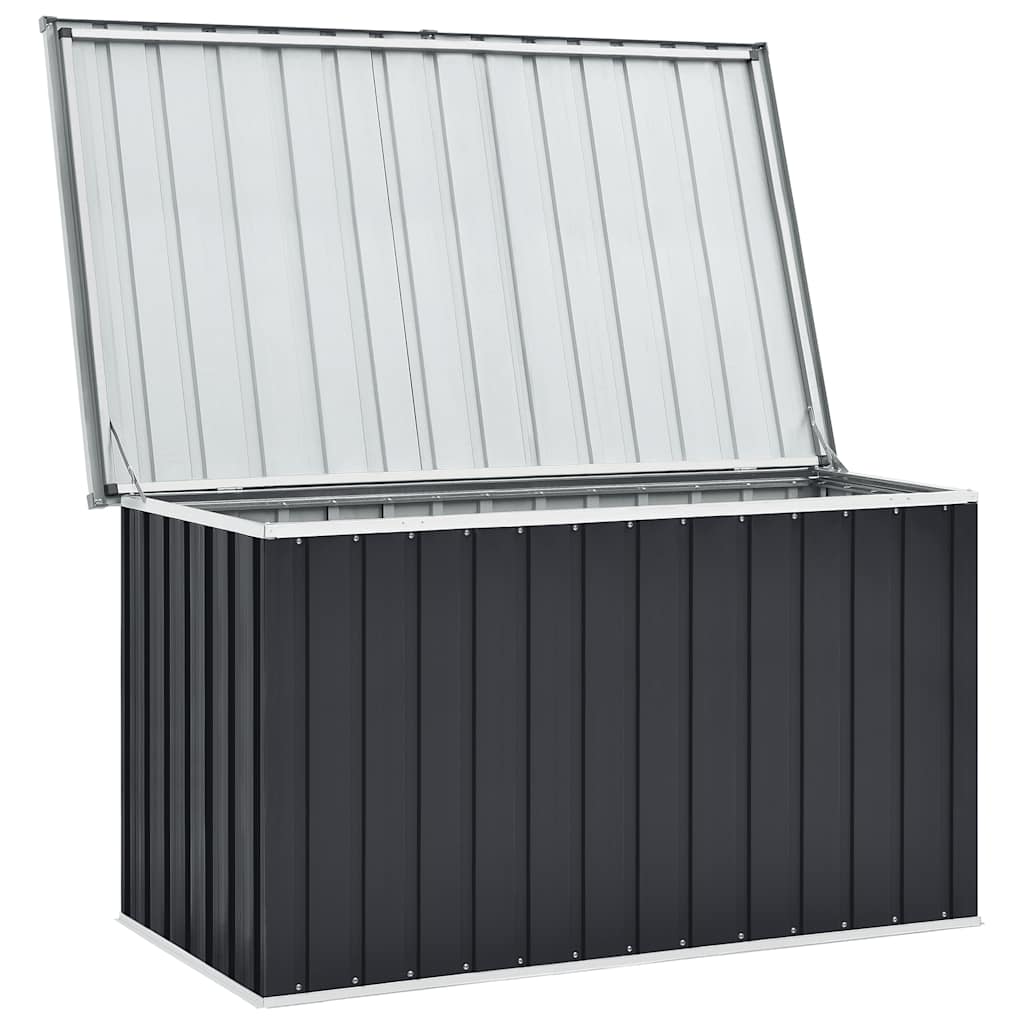 Boîte de rangement de jardin Anthracite 149x99x93 cm