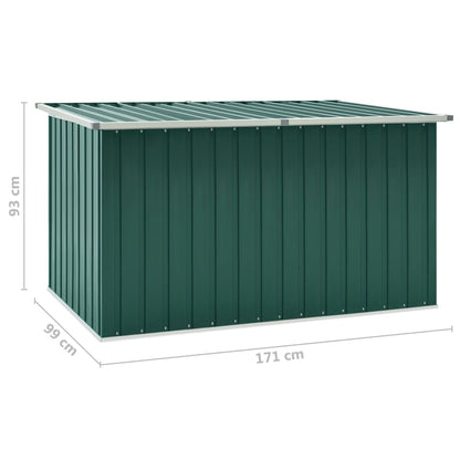 Boîte de rangement de jardin Vert 171x99x93 cm