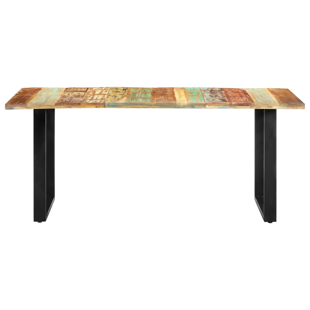 Table à manger 180x90x76 cm Bois de récupération massif