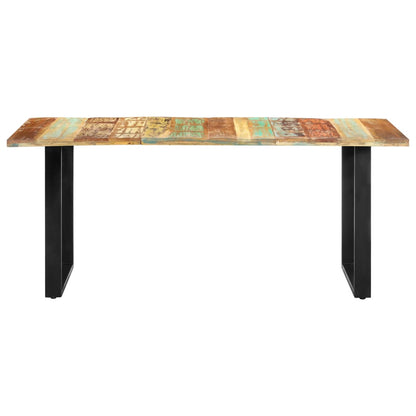 Table à manger 180x90x76 cm Bois de récupération massif