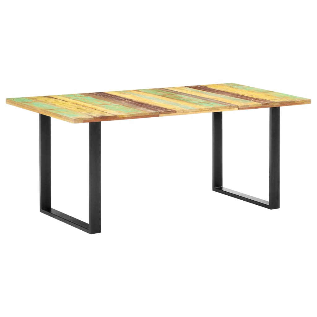 Table à manger 180x90x76 cm Bois de récupération massif