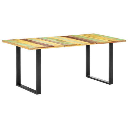 Table à manger 180x90x76 cm Bois de récupération massif