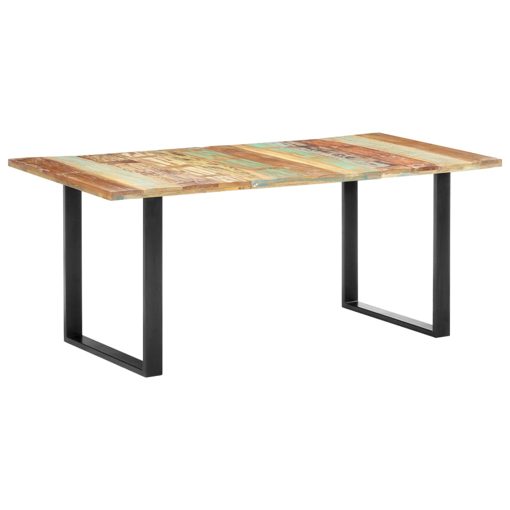 Table à manger 180x90x76 cm Bois de récupération massif