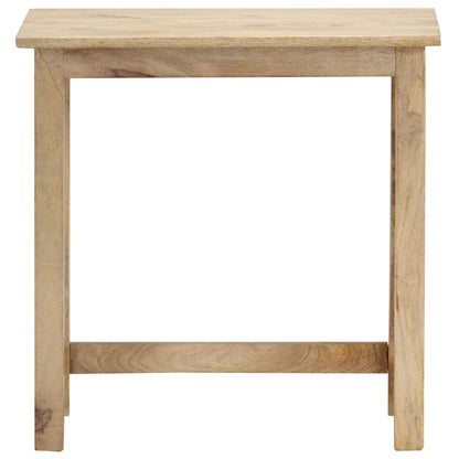 Tables gigognes 3 pcs Bois solide de manguier