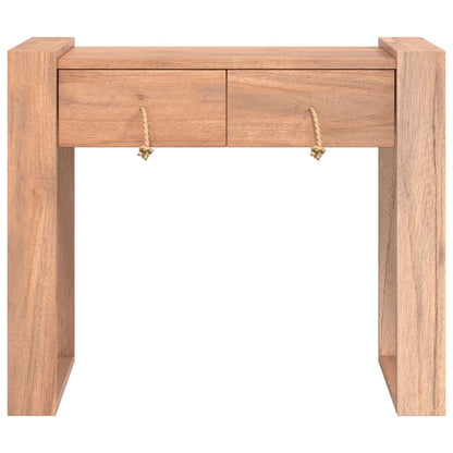 Table console 90x35x75 cm Bois de teck solide