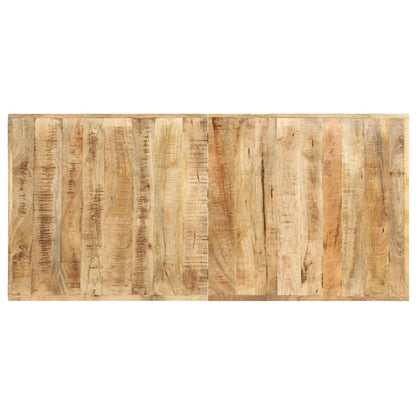 Table de bar 150x70x107 cm Bois de manguier brut