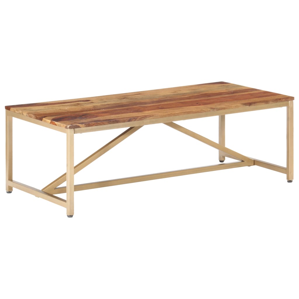 Table basse 120x60x40 cm Bois massif