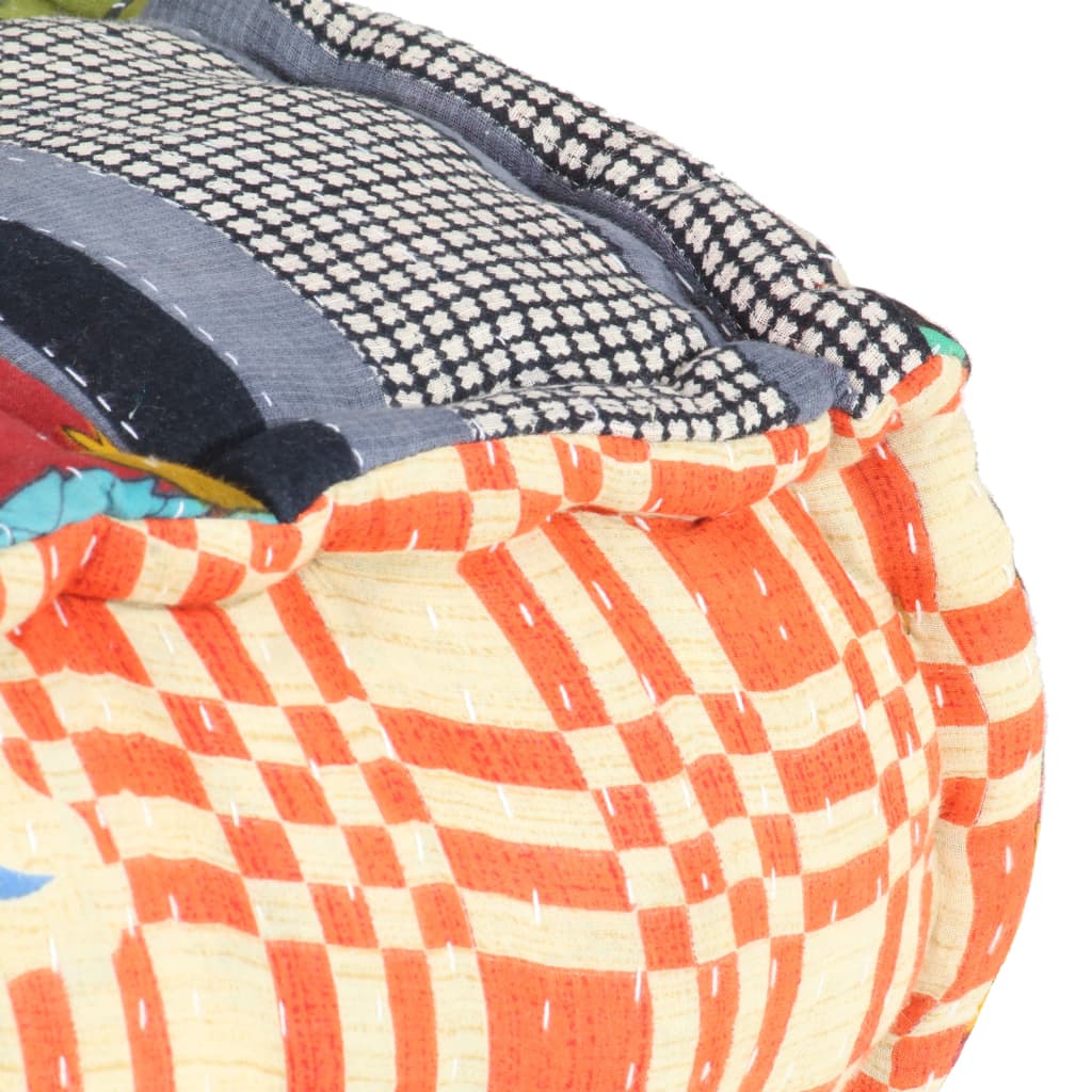 Pouf modulaire Patchwork Tissu