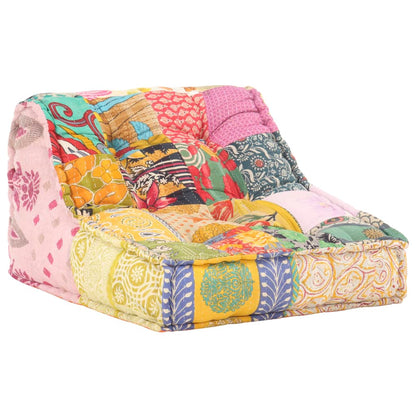 Pouf modulaire Patchwork Tissu