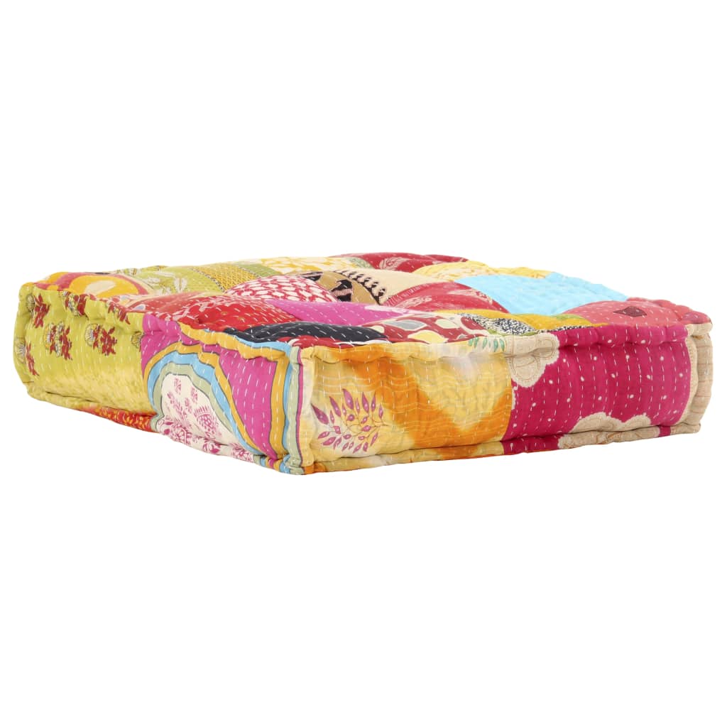 Pouf modulaire Patchwork Tissu