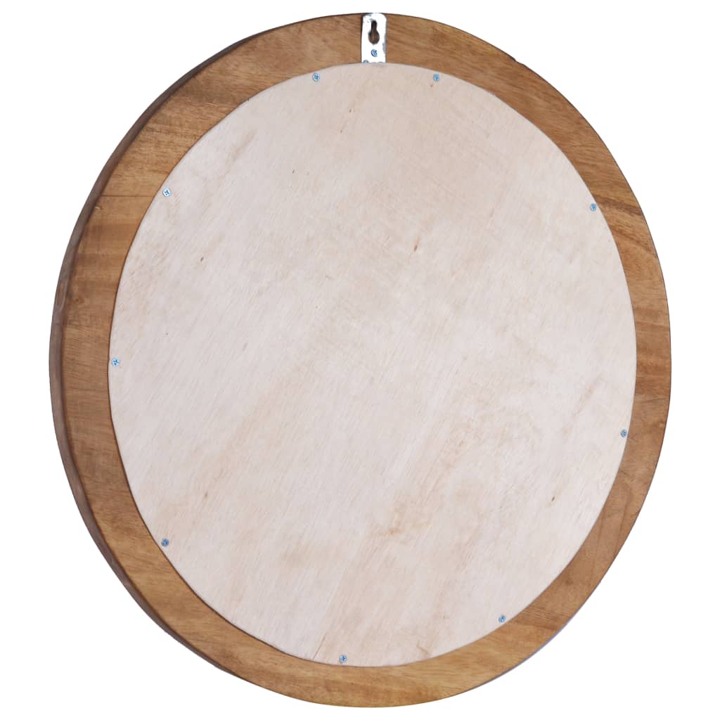 Miroir mural 60 cm Teck Rond