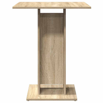 Table de bistro Chêne sonoma 60x60x75 cm Bois d'ingénierie