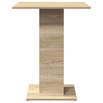 Table de bistro Chêne sonoma 60x60x75 cm Bois d'ingénierie