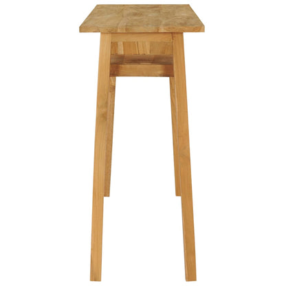 Table console 120x35x75 cm Bois de teck massif