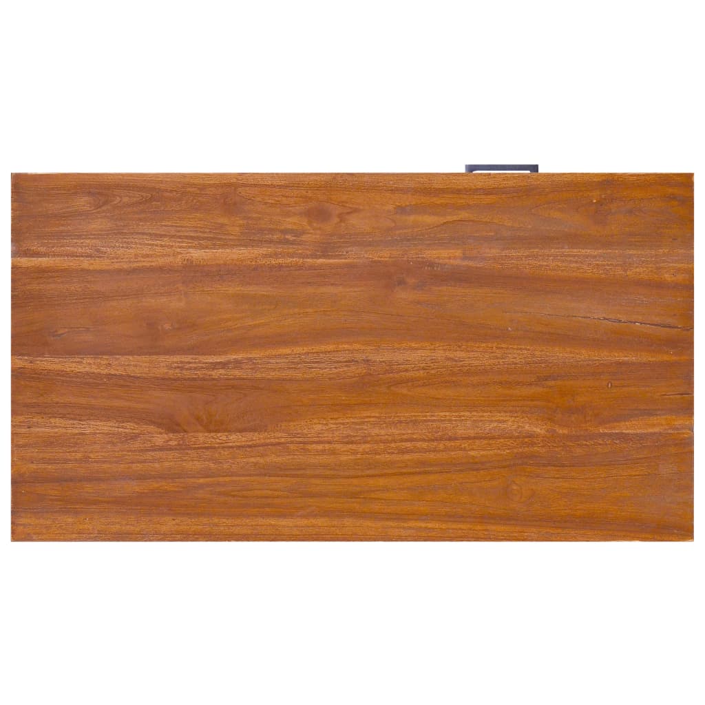 Meuble TV 90x50x37 cm Bois de teck massif