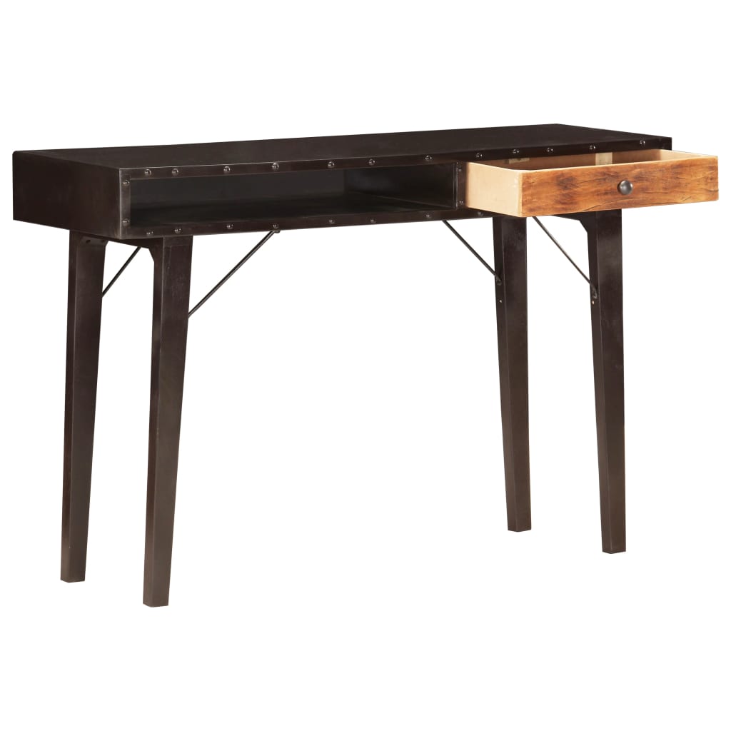 Table console 118x35x76 cm Bois de récupération massif