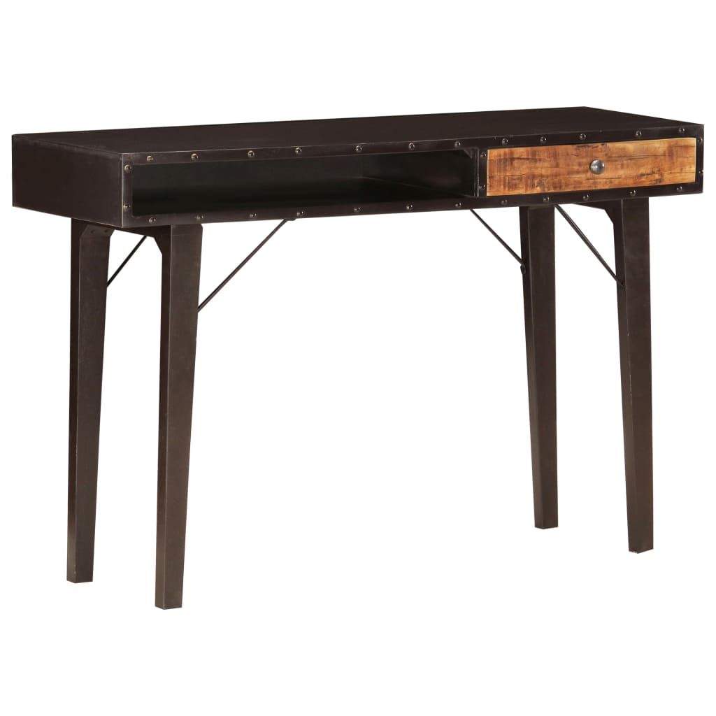 Table console 118x35x76 cm Bois de récupération massif