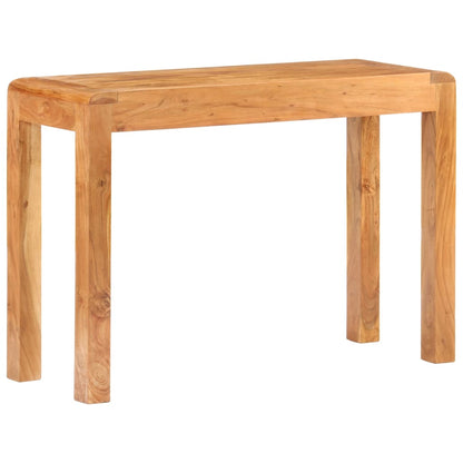 Table console 110x40x76cm Bois d'acacia massif et finition miel