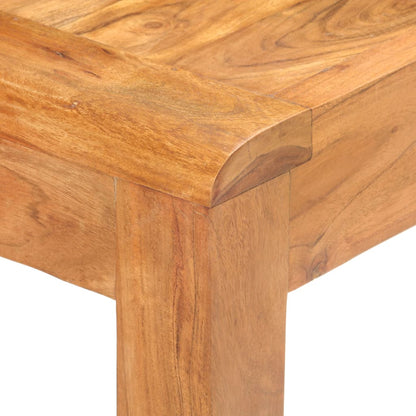 Table console 110x40x76cm Bois d'acacia massif et finition miel