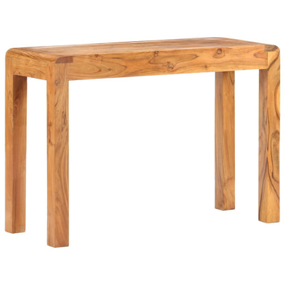 Table console 110x40x76cm Bois d'acacia massif et finition miel