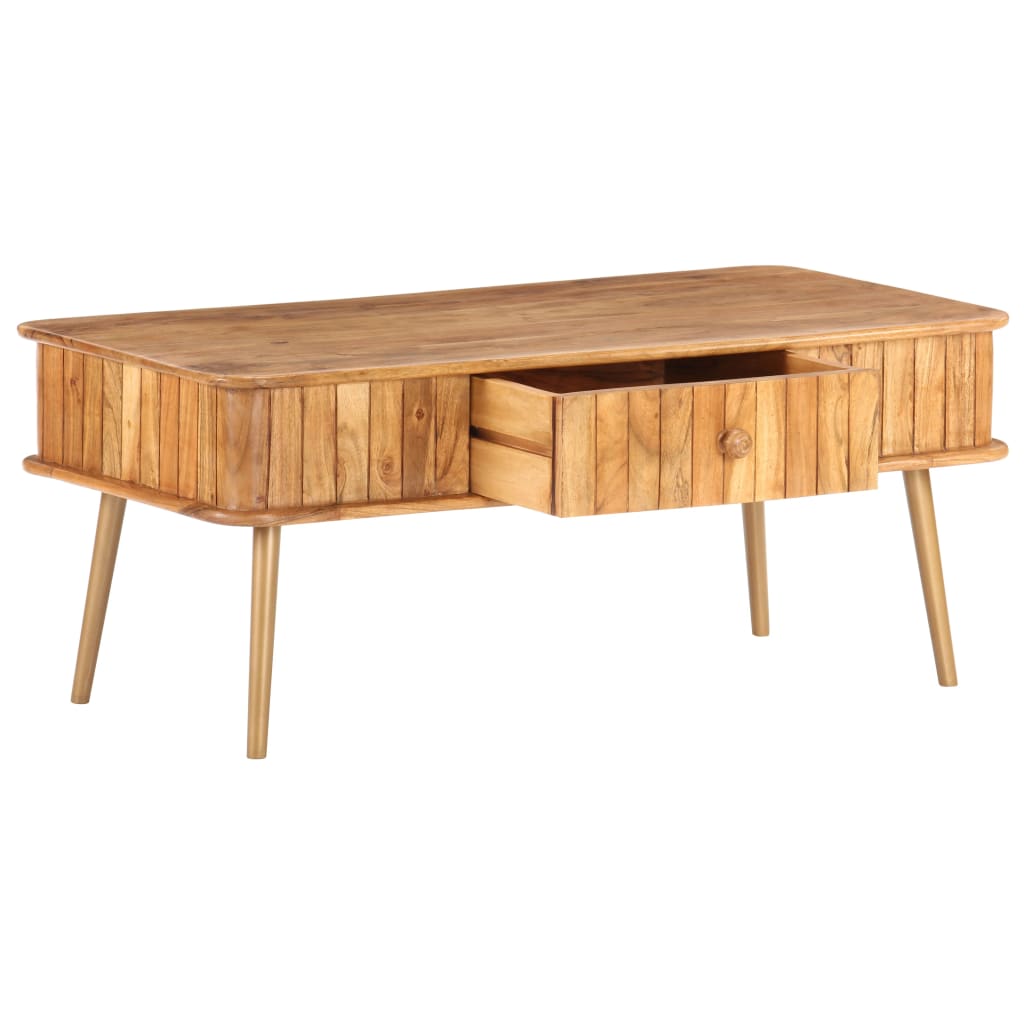 Table basse 100x50x40 cm Bois d'acacia massif