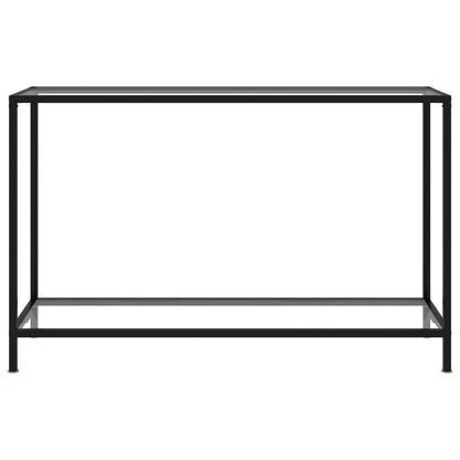 Table console Transparent 120x35x75 cm Verre trempé