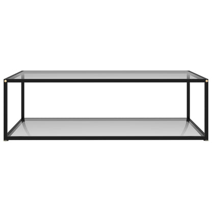 322902 vidaXL Coffee Table Transparent 120x60x35 cm Tempered Glass