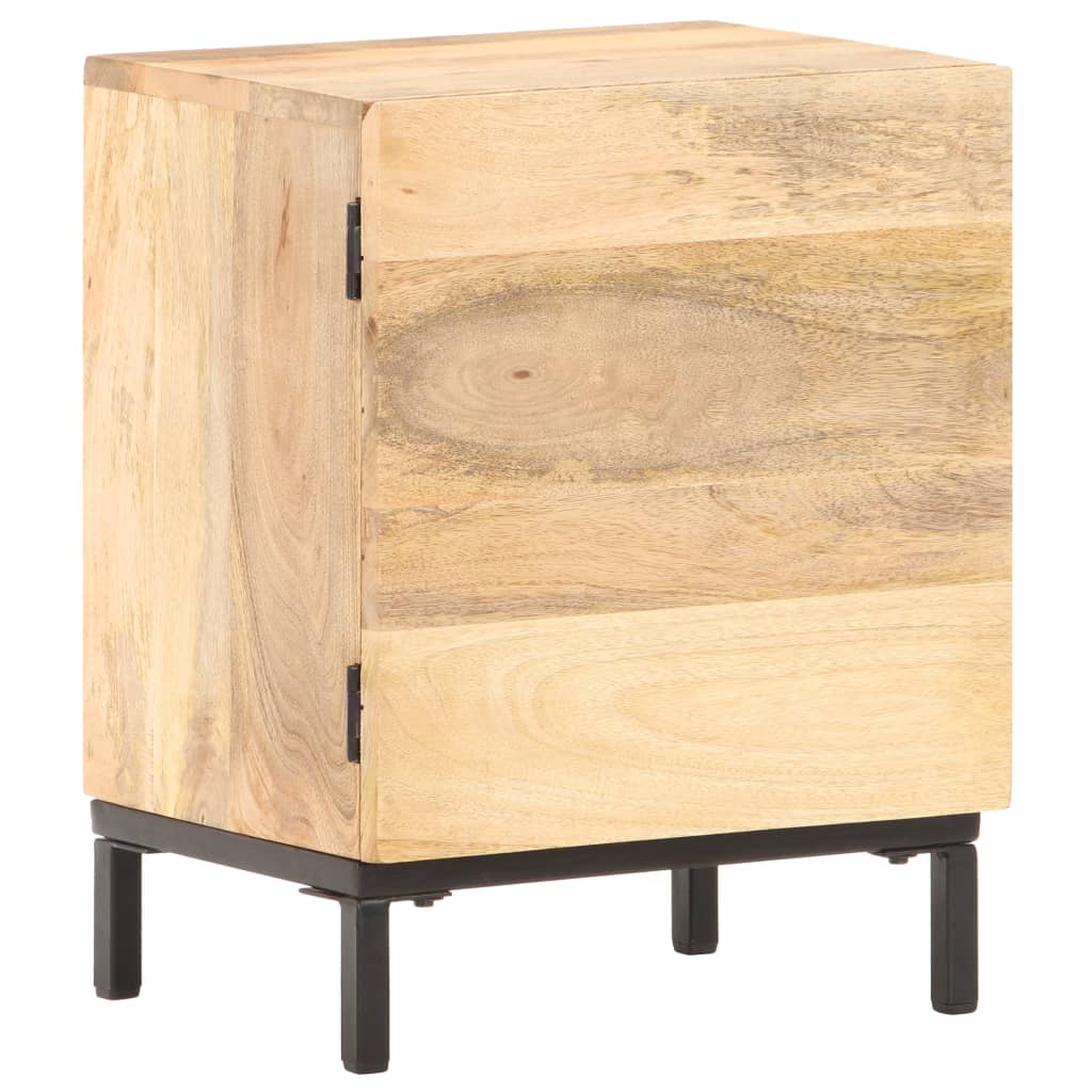 Table de chevet 40x30x51 cm Bois de manguier solide