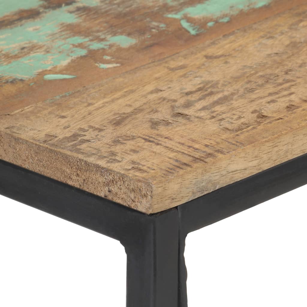 Table console 110x35x75 cm Bois de récupération massif