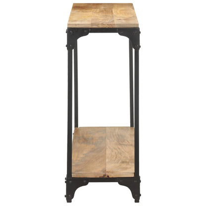 Table console 110x30x75 cm Bois de manguier massif