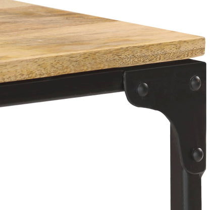 Table console 110x30x75 cm Bois de manguier massif