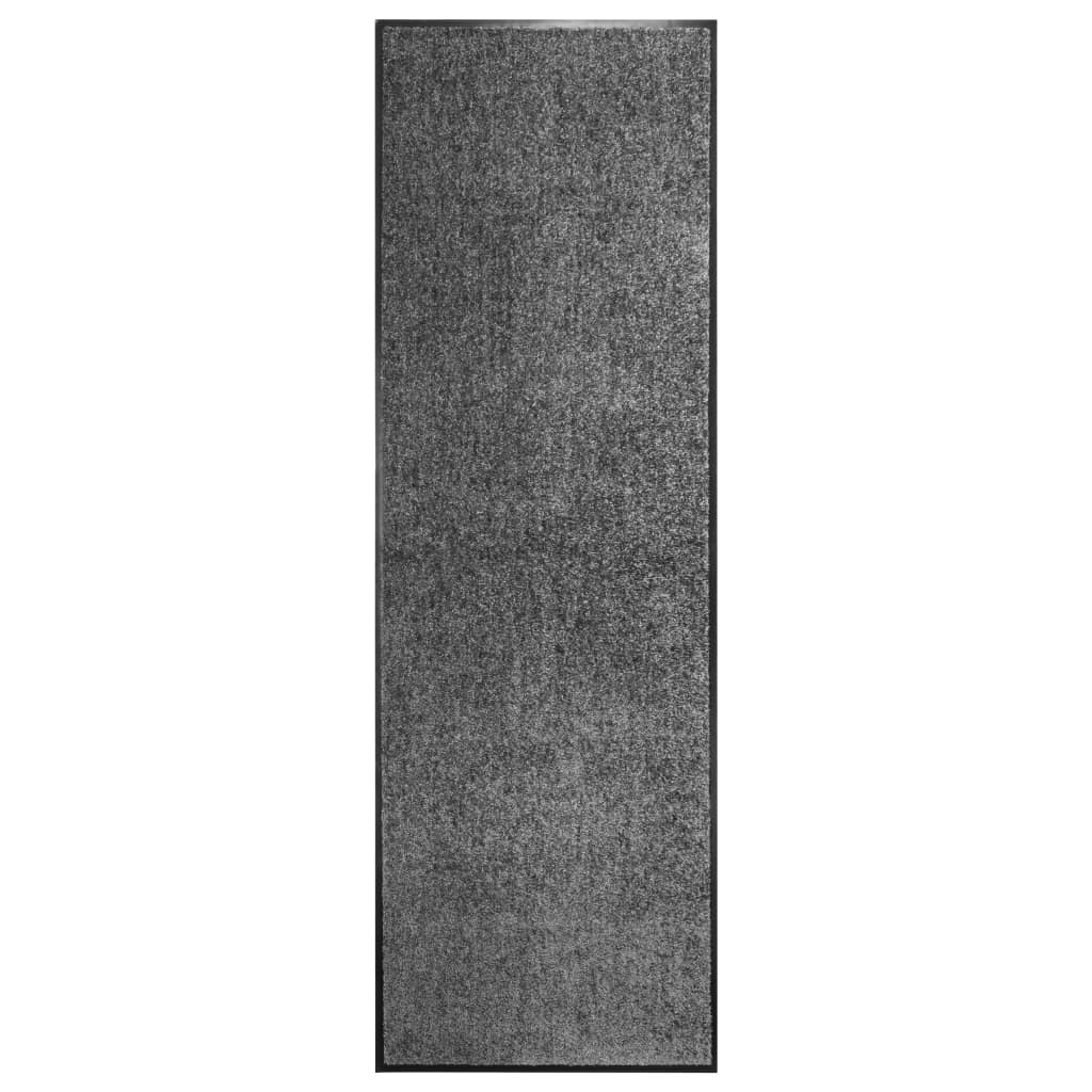 Paillasson lavable Anthracite 60x180 cm