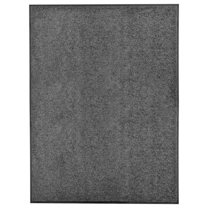 Paillasson lavable Anthracite 90x120 cm