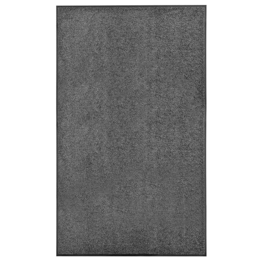 Paillasson lavable Anthracite 90x150 cm